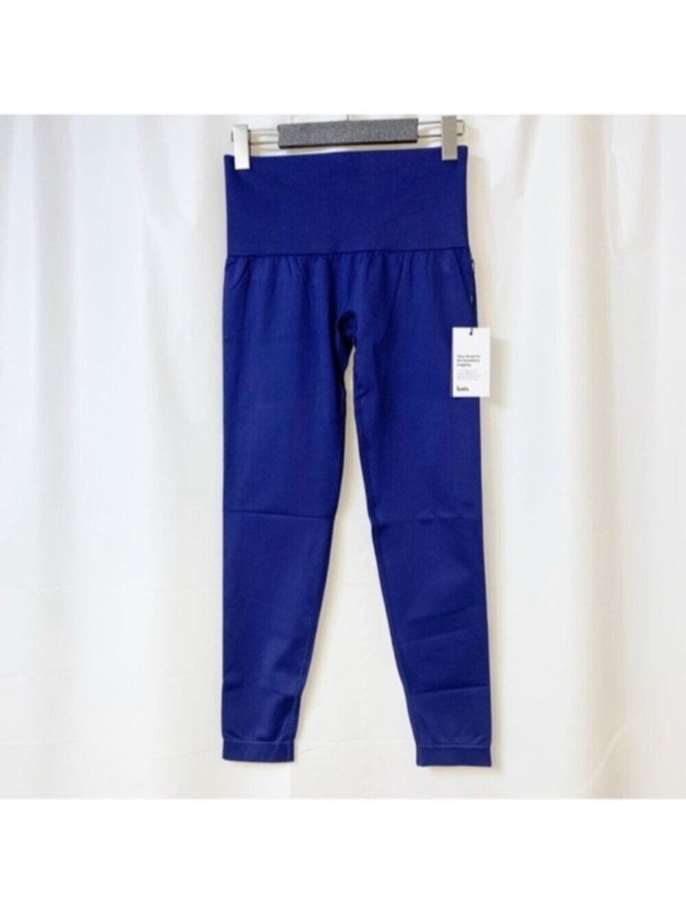 Knix Good To Go Seamless Legging Moody Blue Large NWT